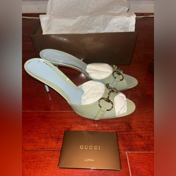 VINTAGE GUCCI KITTEN PUMP - Picture 14 of 16